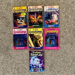 Vintage Goosebumps Paperback Book Lot